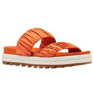 Sorel Roaming Two Strap Slide Desert Sun/ Chalk NIB New 6 / 6.5